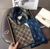 Bufanda Pequeña Larga Estrecha de Seda Fina Corea del Sur Bufanda Decorativa Otoño e Invierno Moda Cinta Combinación para Mujer Bufanda de Moda Elegante