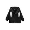 Chaqueta Nueva 2025 para Niños Chaqueta Tres en Uno Desmontable Otoño e Invierno Niños Pequeños Cortavientos con Capucha de Forro Polar