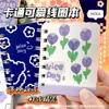 Libreta de Espiral Gruesa de Dibujos Animados 80 Hojas Venta al por Mayor Material Escolar para Estudiantes Papelería Cuaderno Pequeño A7 Personalización de Logo