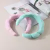 Moda Europea y Americana Blogger Celebridad de Internet ins Diadema Retorcida Diadema de Calavera Alta Diadema SPA Lavado de Cara Maquillaje Accesorios para el Cabello