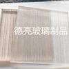 Muro divisor de pantalla de vidrio corrugado laminado de doble capa de venta directa vidrio artístico pintura de paisaje vidrio laminado vidrio personalizado