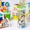 Mini Comida de Brincar Simulação Loja de Conveniência Supermercado Pequeno Copo Médio Macarrão Japonês Miniatura Joias Diy Casa de Boneca