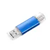 Pen drive USB de uso duplo para atacado para celulares e computadores, tipo-c, logo personalizado, pen drive USB de presente para escritório de 16GB, pen drive USB 3.0 de alta velocidade de 64GB