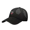 Nuevo sombrero de verano perforado de secado rápido, ajustable, protector solar, ligero, absorbente de humedad, elegante y versátil sombrero de sol para exteriores