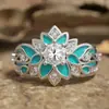 Novedades Europeas y Americanas Anillos Más Vendidos para Mujer, Anillos Retro Exagerados Simples y Únicos para Mujer