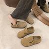 Zapatos de Plataforma para Mujer, Nuevos Zapatos sin Cordones Primavera y Otoño 2025, Mocasines Originales Estilo Birkenstock