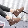 Botas de Neve Curtas Birkenstock 2026 em Estoque para Mulheres, Nova Moda Retro de Inverno com Fivela, Sola Plana, Botas Curtas de Pelo