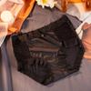 Nueva ropa interior de seda de hielo sin costuras para mujer, de satén ligero de lujo, de cintura media, con encaje, sexy, de algodón francés, con entrepierna y cadera.