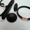 Cilíndrico Transparente Silicona Sólida Piezas Variadas Negras Piezas Variadas de Silicona Grandes con Forma Piezas Variadas de Silicona Multitamaño