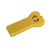 Memoria USB Metálica en Forma de Corazón, Unidad USB de Temática Amorosa Más Vendida, Memoria USB de Regalo Promocional de Comercio Exterior Transfronterizo