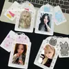 Coleção original de PVC com tema de animais do girl group aespa, porta-cartões de 3 polegadas, álbum, armazenamento de cards de fotos, display, pingente