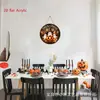 Decoración de Letrero de Madera del Día de Muertos Transfronterizo Halloween Letrero de Madera de Alta Gama Fiesta Festiva Calavera Personalización