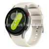 Para Samsung watch7/FE correa de cuero y silicona con doble anillo correa Samsung watch654 20mm