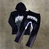 2025 Exportação Transfronteiriça Moletom com Capuz Impresso em 3D Marca Tendência Jaqueta High Street Hoodie Jaqueta Masculina e Feminina Venda Direta da Fábrica