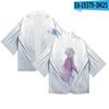Kimono tipo cárdigan de manga de siete puntos de verano 3D con diseño transfronterizo de Anime Tokyo Manifest Avenger, bata fina, ropa de protección solar