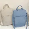 Bolso de Mano de Gran Capacidad, Bolso Cruzado para Clase Estudiantil, Bolso para Tableta, Bolso Sencillo de Tela Oxford, Bolso de Hombro para Mujer