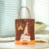 Bolsa de presente infantil para primeiro aniversário, bolsa caixa de presente para celebração de um mês de nascimento de bebê, caixa de doces para lembrancinha de festa de aniversário, bolsa portátil para doces