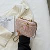 Bolso de Mujer, Mini Bolso Pequeño Estilo Chanel, Nuevo Modelo de Verano para Mujer, Bolso de Hombro, Bolso de Nicho, Bolso Caja, Bolso Cruzado Versátil