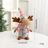 Muñeco dereno navideño de Amazon Adornos pequeños Muñeco tejido gris navideño Juguete dereno decorativo en stock