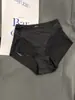 Superventas transfronterizos, alta elasticidad, cintura media, talla grande, malla transpirable de seda helada, sexy encaje, bragas para mujer con un ligero efecto reductor de abdomen.