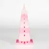 Color Rosa y Blanco Gradiente Rico en Color Material Pla 1.75mm 1kg Suave como la Seda Impresión Filamento de Impresión 3D para Máquina Bambu Lab