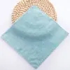 Toalla Cuadrada Cocina Alta Densidad Coralina Niños Lavado Facial Cuadrada Absorbente Limpieza Pequeño Regalo Bienestar Guardería Paño de Cocina