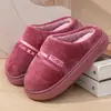 Nuevas Pantuflas de Algodón Otoño Invierno Cálidas para el Hogar Pareja Suela Gruesa EVA Sin Olor Cómodas Antideslizantes Cálidas para Pies de Adultos Mayores