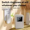 Timbre de Video Inteligente Inalámbrico Wifi de Alta Definición con Visión Nocturna Cámara Intercomunicador Timbre para Puerta Venta al por Mayor