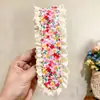 Flequillo Tejido Estilo Coreano Pegatina Mágica Flequillo Dulce de Gama Alta Pegatina Flequillo Estilo Pastoral Diadema Aro para la Cabeza Mujeres Pegatina de Flequillo Alto para el Cráneo
