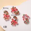 Parche de Accesorios Navideños Accesorios de Resina de Muñeco de Nieve Accesorios para Joyería DIY Accesorios para Fundas de Teléfono Móvil Accesorios para el Cabello