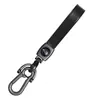 Llavero de PU llavero unisex cadena de cuerda para llave de coche de metal creativa colgante venta al por mayor transfronteriza