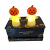 Luz Cálida Amarilla Luminosa de Halloween Calabaza Luminosa Festival de Fantasmas Fantasma Lindo Luz de Noche Regalo Adornos Luz de Ambiente