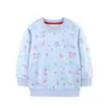 Nova Blusa de Moletom Infantil de Outono Poliéster Processamento OEM Estampa Cartoon Padrão Bordado Suporta Designs e Amostras Personalizadas
