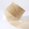 Cinta de gasa a cuadros de color liso accesorios para el cabello material de bricolaje ramo regalo correa de envoltorio hecho a mano cinta de lazo cinta