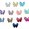 Fantasía de Verano Nuevo Galvanizado UV Mariposa Mariposa Voladora Cadena de Teléfono Móvil con Cuentas DIY Colgante Collar Accesorios de Joyería