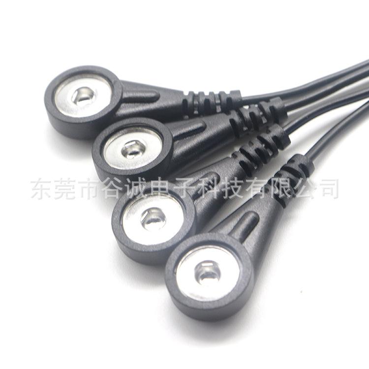 ECG电极扣导联线