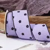 Gancho de Flor de Ciruelo Aterciopelado Hilo Retorcido Cinta de Cuadros Tejida Cinta para Diadema DIY Ramo Cinta de Flores Zapatos y Sombreros Cinta para Embalaje de Cajas de Regalo