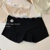 Roupa Íntima Feminina Sensação Fresca de Seda Gelada Algodão Puro Higiênico Reforço de Segurança Anti-Exposição Novo Verão 2025 Estilo Fino Shorts Boxer para Meninas