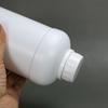 Suministro puntual de botella de plástico blanca de 1000 ml, botella de reactivo espesada de 1 L, botella de muestra química.
