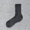 Calcetines Deportivos para Hombre con Suela de Toalla Color Negro y Blanco Sólido Calcetines de Algodón Calcetines Cortos Tipo Zapato Engrosados Calcetines Deportivos de Media Caña Calcetines para Baloncesto
