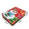 Pintura de Diamantes Transfronteriza Personalizada Hecha a Mano DIY Diamante Completo Imán para Refrigerador Posavasos de Diamante Navideño Colgante Colgante Adornos Colgantes