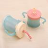 Taza Oblicua para Bebé Taza para Aprender a Beber Taza para Beber Directamente Taza con Tubo de Succión Taza para Beber de Uso Doméstico Taza para Aprender a Beber para Bebé Taza de Entrenamiento Abierta