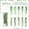 Exclusivo Transfronterizo Nueva Serie de Flores de Vid de Ratán Pegatinas Creativas Retro Material para Diario de Plantas Pegatinas Impermeables DIY Venta al por Mayor