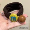 Gomas para el cabello de dopamina para niños, bandas de goma de alta elasticidad para que las niñas se aten coletas altas y moños, cuerdas para el cabello que no dañan el cabello, accesorios para el cabello