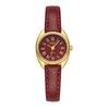 Reloj Goldie Fashion Trend con Correa de Cuero Rojo Ankora Reloj de Cuarzo Rojo de Gama Alta Nicho Reloj Simple Retro para Mujer