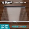 Cortina de Vento para Geladeira Vitrine Cortina Noturna à Prova de Poeira, Vento e Insetos Cortina Transparente Enrolável para Isolamento e Isolamento de Alimentos Cozidos e Carnes Frescas
