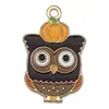 27 Acción de Gracias Calabaza con Goteo de Aceite Cosecha Coche Ardilla Pavo Zorro Colgantes Accesorios para Joyería DIY Adornos Colgantes