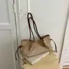 Bolsa Estilo Coreano Shuai Mijia 2026 Chegada Nova Outono Bolsa Tote de Grande Capacidade Moda Feminina Casual Bolsa de Ombro Único de Axila