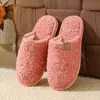 Novas pantufas de algodão outono e inverno transfronteiriças para mulheres, atacado para interior, casal, casa, pelúcia, quentes, antiderrapantes
