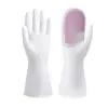 Pvc limpeza doméstica escova mágica luvas de lavar louça antiderrapante isolamento térmico descontaminação escova durável panela escova de borracha escova resistente ao desgaste sapatos